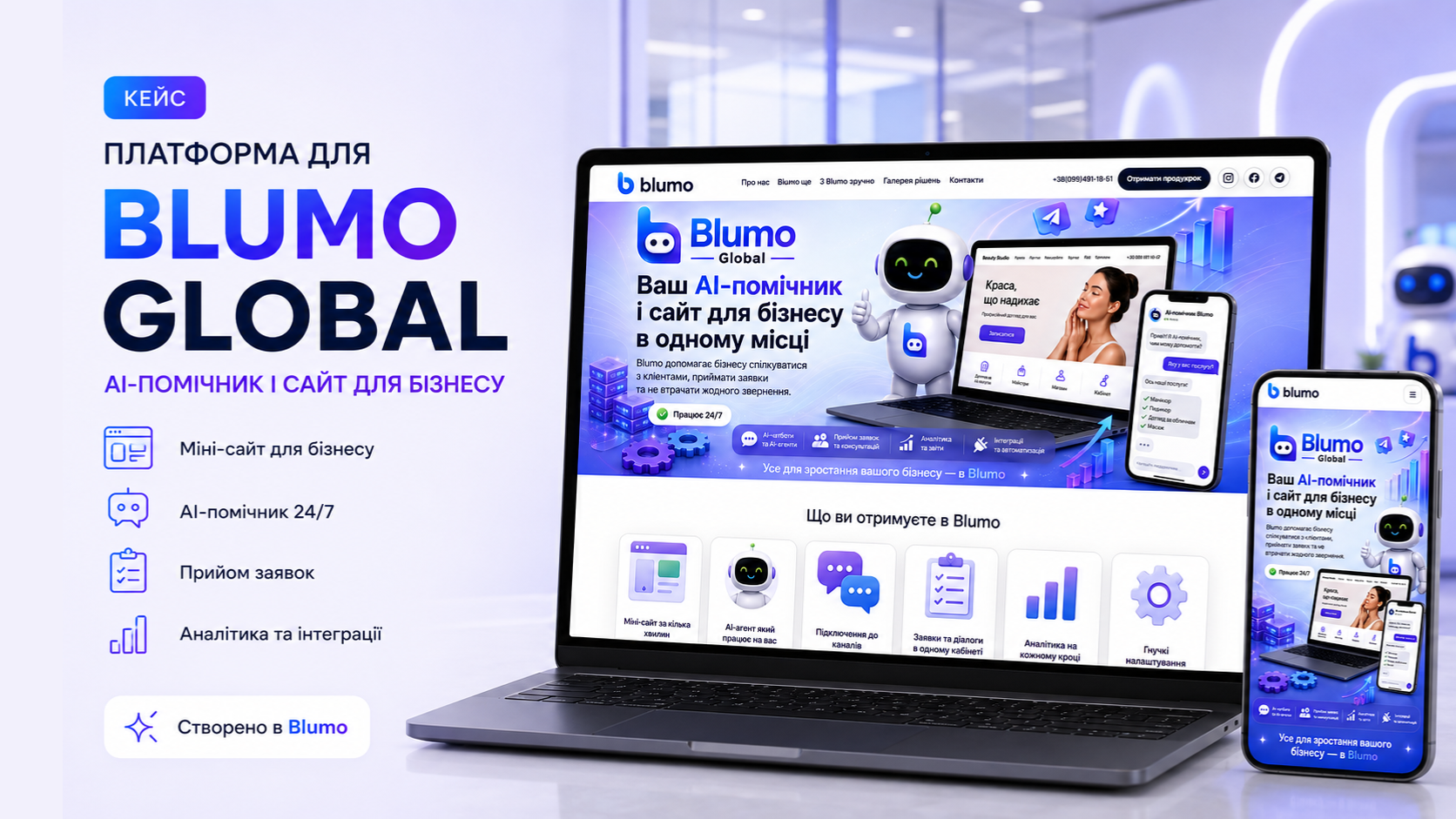 Blumo | Більше продажів 24/7